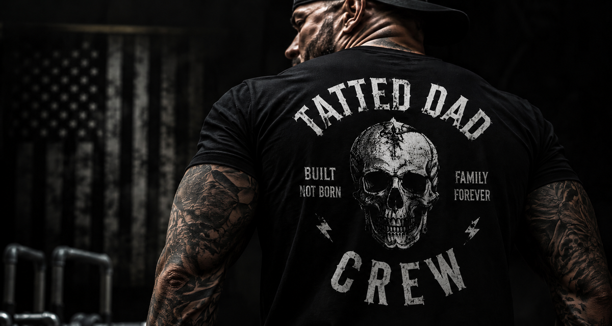 BUILT. NOT BORN. The story behind Tatted Dad