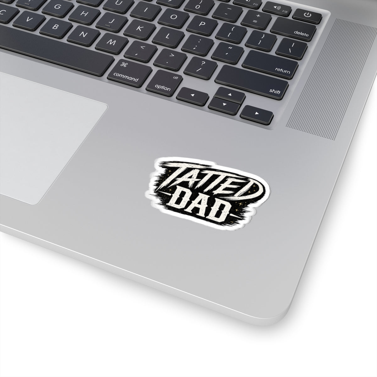 "Tatted Dad" Text Logo-Kiss-Cut Stickers