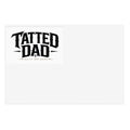 Tatted Dad - Built Not Born LogoSticker Sheets