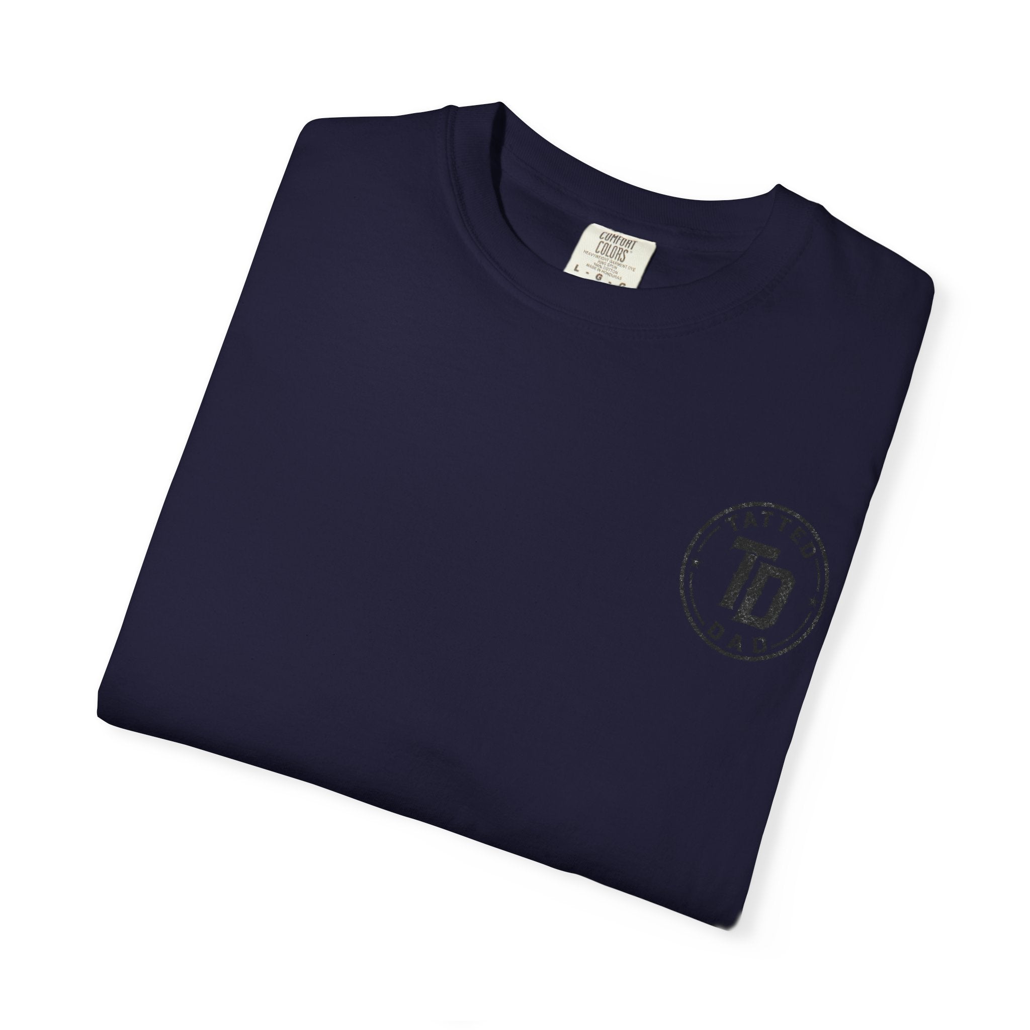 Family Forever Skull T-Shirt — 'Tatted Dad' Garment-Dyed Tee