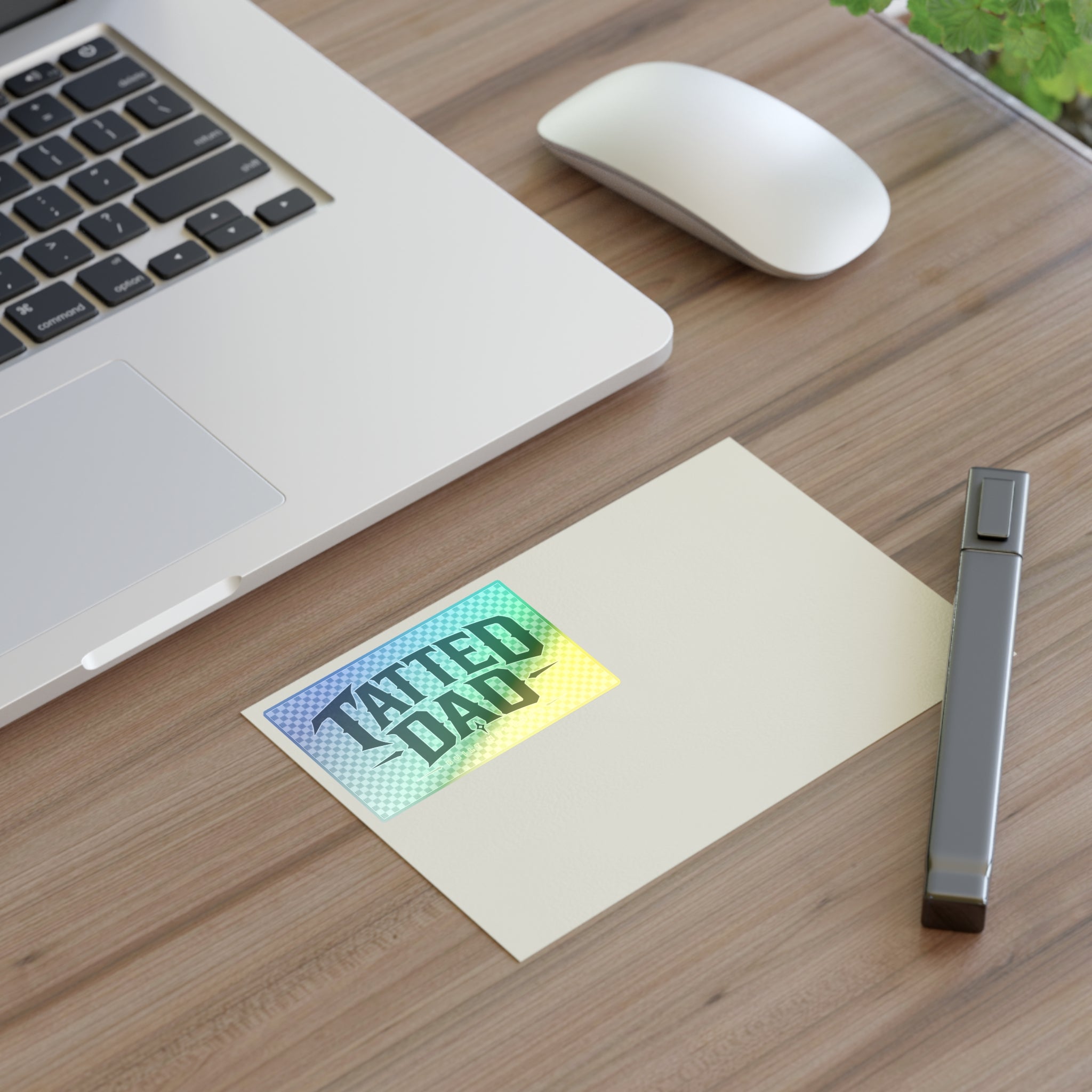 Tatted Dad - Built Not Born LogoSticker Sheets