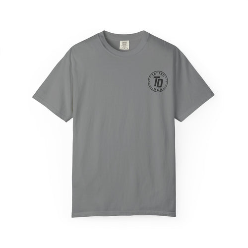 Family Forever Skull T-Shirt — 'Tatted Dad' Garment-Dyed Tee