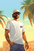 Tatted Dad T-Shirt — Retro Tattoo Style Chest Logo