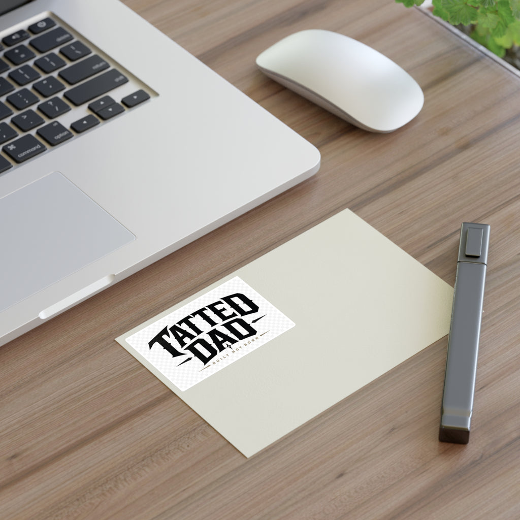 Tatted Dad - Built Not Born LogoSticker Sheets
