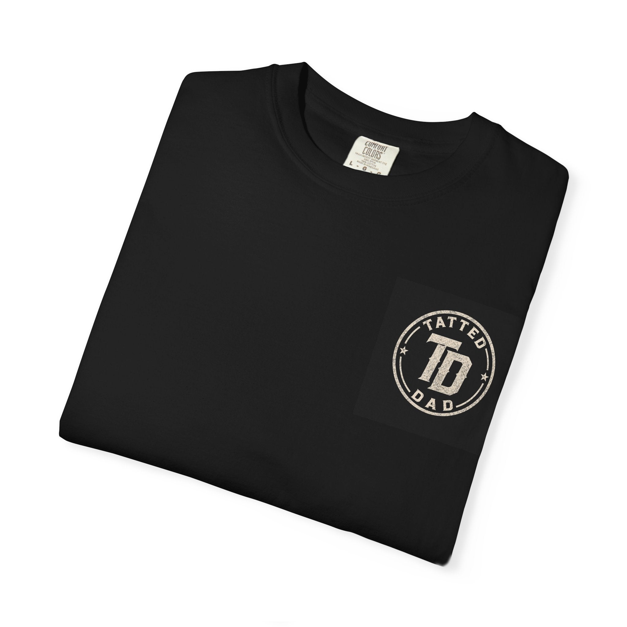 T-Shirt — “Family Forever” Tatted Dad Skull Graphic
