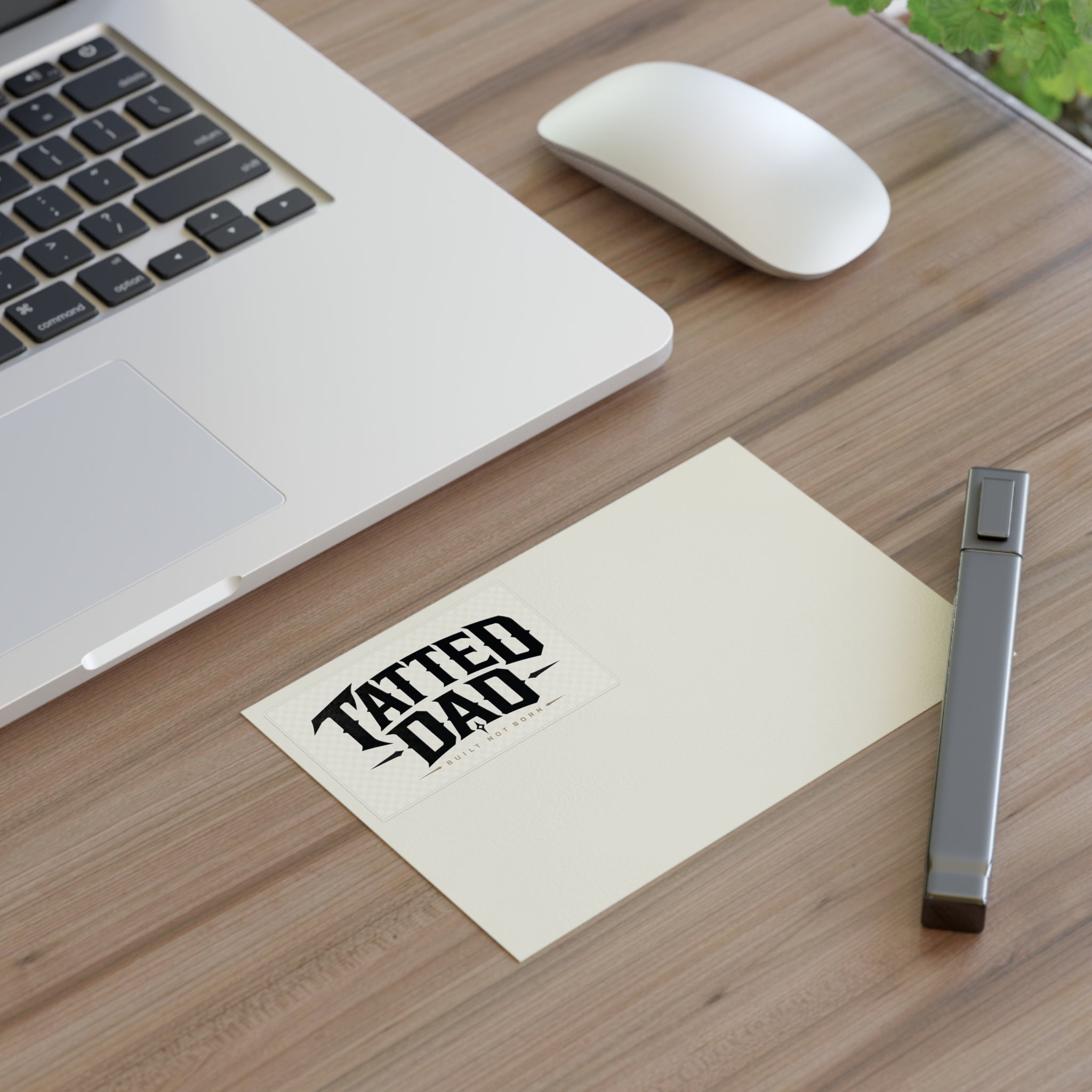 Tatted Dad - Built Not Born LogoSticker Sheets