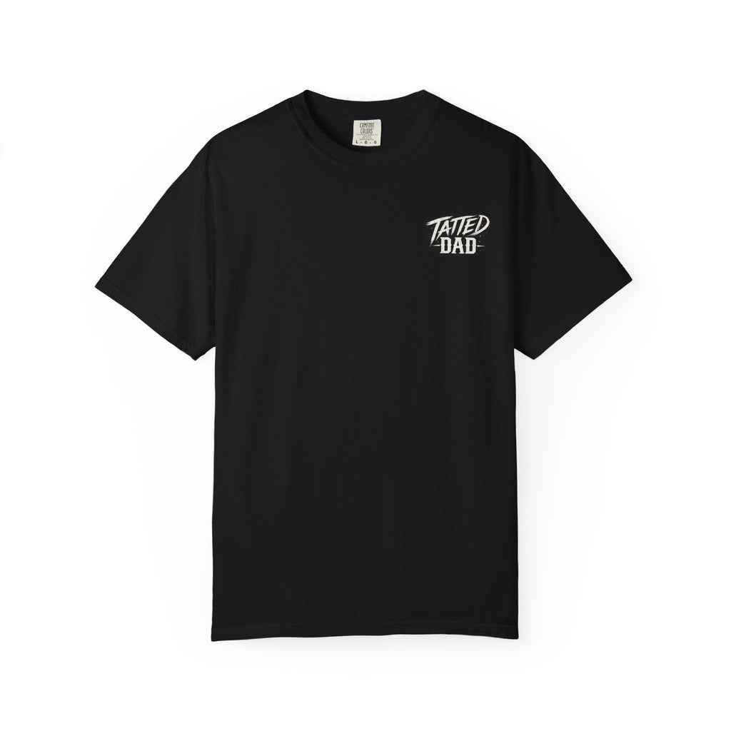 Built Not Born™ | Tatted Dad Premium Graphic T-Shirt | Comfort Colors® Men's Tee