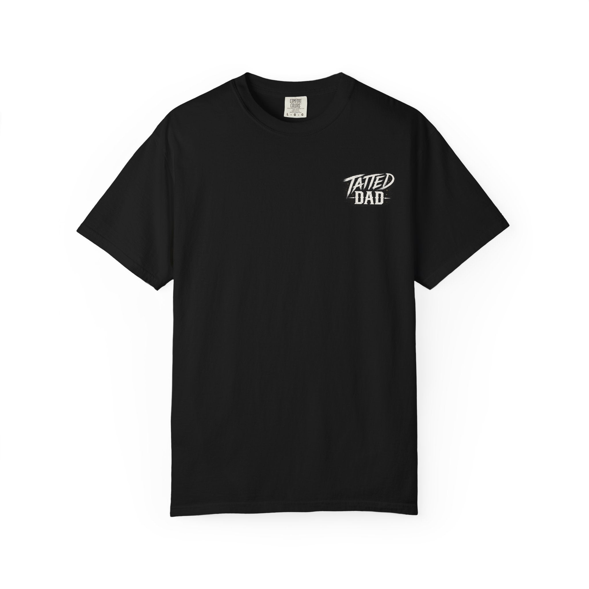 Built Not Born™ | Tatted Dad Premium Graphic T-Shirt | Comfort Colors® Men's Tee