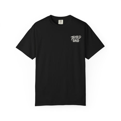 Built Not Born™ | Tatted Dad Premium Graphic T-Shirt | Comfort Colors® Men's Tee
