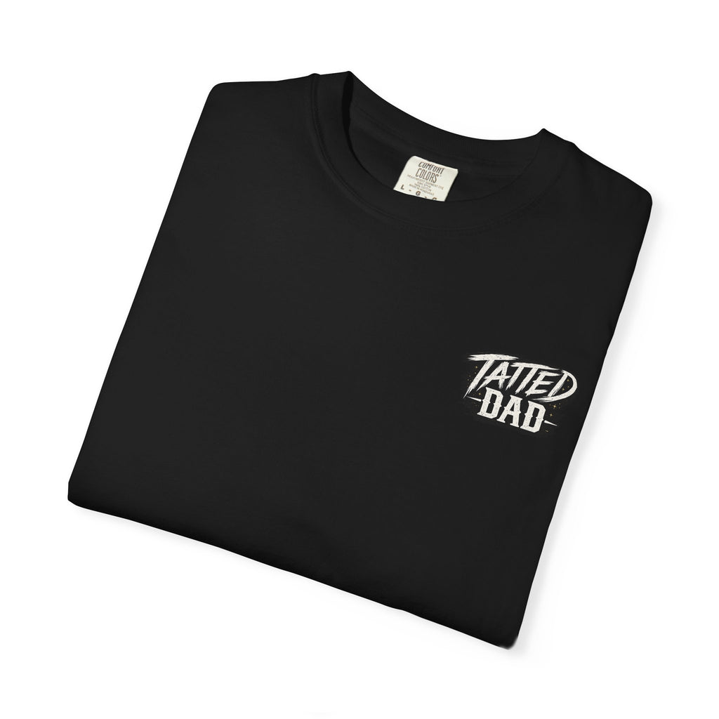 Built Not Born™ | Tatted Dad Premium Graphic T-Shirt | Comfort Colors® Men's Tee